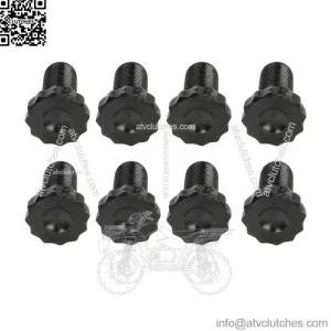 For Honda B series GSR LS SI EG EK DC2 B16 B18C1 B18 B18A1 Flywheel Bolts Black