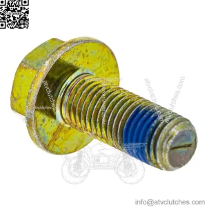 Polaris GEM Bolt with Patch, 10 mm x 1.25 mm x 25 mm, Genuine OEM Part 7518760, Qty 1