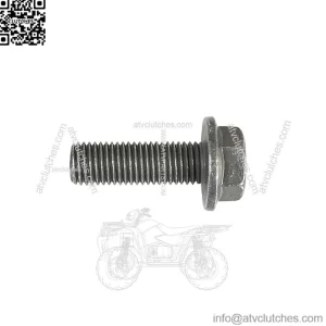 Polaris Ranger Hex Flange Screw, 10 mm x 1.25 mm x 30 mm, Genuine OEM Part 7519059, Qty 1