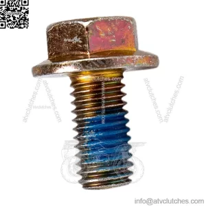 Polaris 7518460 OEM Hex Flange Bolt w Patch M10X1.5X20 2006-2024 ACE General Scrambler