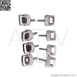 Ford Bronco Hardtop Quick Release D-Ring Bolts 8 Pack #Silver