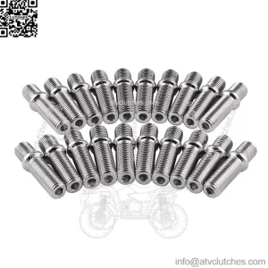 Short 50mm reverse bolt M12*1.5-M12*1.5