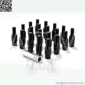 6061 aluminum cover (33mm) cone mouth German bolt 28mm M12*1.5
