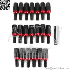 Cone mouth German stainless steel integrated bolt 2#M14*1.5 28mm