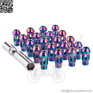 50mm titanium alloy hollow nut M12*1.25