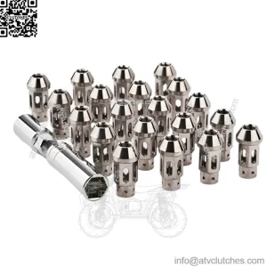 50mm titanium alloy hollow nut M14*1.5
