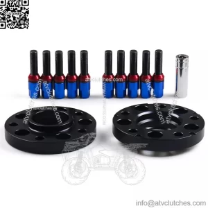 BMW 5*120 72.56mm flange 20mm 2PCS with M12*1.5 cone bolt