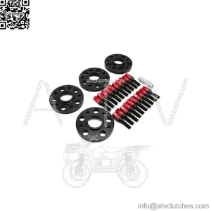 BMW 5*120 72.56mm flange 15mm 4PCS with M12*1.5 cone bolt