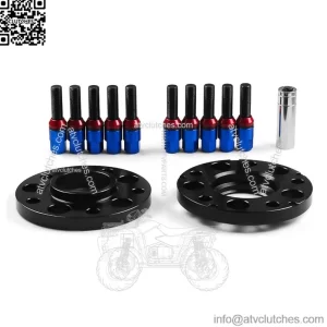 BMW 5*120 72.56mm flange 20mm 2PCS with M14*1.25 cone bolts