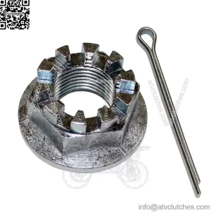Rear Axle Castle Nut & Pin for Honda TRX450ER 2006-2009 2012-2013 (For: Honda)