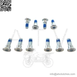 '04-'14 TRX450R & '02-'14 400X Honda Sportrax BRAKE ROTOR BOLT KIT FRONT & REAR