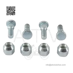 New Wheel Stud and Nut Kit 85-1035 for Suzuki LT-Z 400 2003 2004 2005 2006 2007 2008 2009 2012 2013 2014, LT-Z 250 2004 2005 2006 2007 2008 2009, LT-R 450 2006 2007 2008 2009