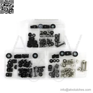 Kawasaki Z650 2017-2021 Complete Fairing Bolts Screws Fasteners Kit