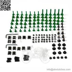 Kawasaki Z650 2020-2023 Complete Fairing Bolts Kit Screws Nut Set