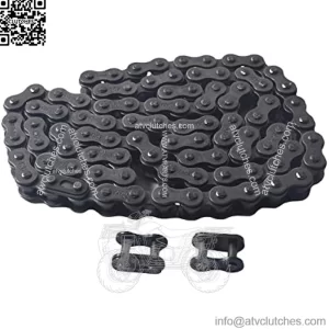 Rear Drive Chain 420 90 Links Fit for Coleman CT200U CT200U-EX BT200X 196cc 6.5HP Mini Bike MB165 MB200 Baja Warrior Heat Mini Baja Motorsports