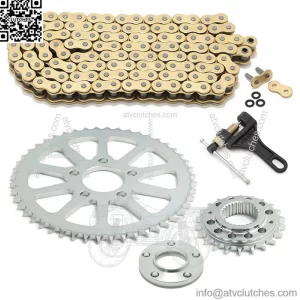 Motorcycle Chain Drive Conversion Kit For Harley Softail 2000-2006