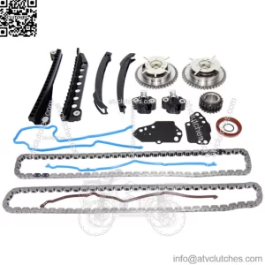 Timing Chain Kit+Cam Phasers+Cover Gasket 04-08 For Ford F150 Lincoln 5.4L 3V (For: Ford F-150)