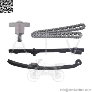 For Honda Sportrax 400 TRX400EX TRX400X Cam Timing Chain & Guides Tensioner Assy