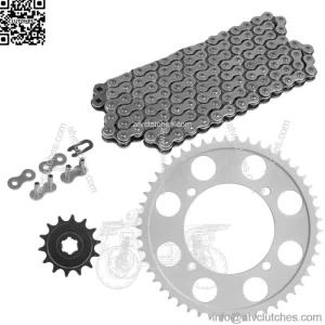 Drive Chain & Sprockets For Kawasaki KLX140 2008-2024 428 Pitch 122 Link