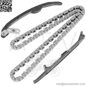 Camshaft Chain & Guides For Yamaha Grizzly 700 YFM700 2007-08 2011-2015 2019-23(For: Yamaha Rhino 700)
