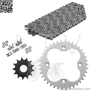 O-Ring Drive Chain & Sprockets Kit for Honda TRX450R TRX450ER 2006-2014 (For: Honda)