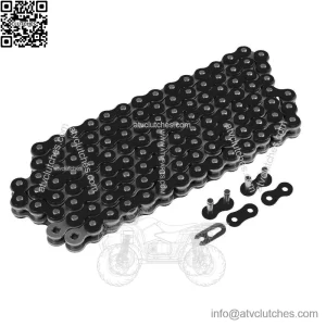 Black Drive Chain for Yamaha YFZ450R YFZ450X 2009-2018