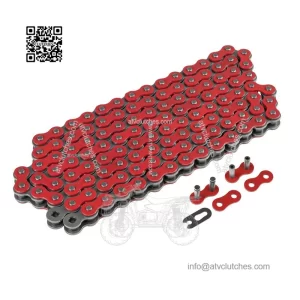 Red Drive Chain for Suzuki LTZ400 LTZ400Z Quadsport Z400 2X4 2003-2014