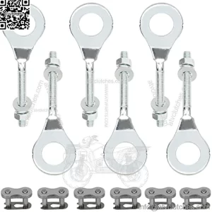 15mm Mini Bike Chain Axle Adjuster Tensioner for Predator 212cc 196cc 6.5hp Coleman CT200U BT200X Baja Warrior MB200 Motovox MBX10 Massimo Monster Moto MMB80 CRF50 XR50 Pit Dirt Bike Parts