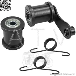 Chain Tensioner with 1-3/4 Inch Roller Fit for 212cc 196cc 6.5Hp Coleman Powersports CT200U Trail CT200U-EX BT200X Hensim Baja Heat Warrior MB165 TrailMaster MB200 Mini Bike Parts Motorsports