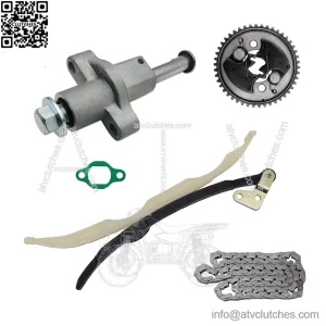 Hisun 500 ATV UTV Engine Timing Chain Repair Kit Guide & Tensioner