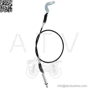 Golf Cart Forward & Reverse Transmission Shift Cable Assembly for EZGO TXT ST350 / ST480 Workhorse 1996-2001, 50.5" Long, OEM# 72341-G01 (Updated Version with Correct Length)
