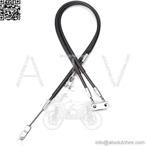 Golf Cart Brake Cable Stainless Steel Core for EZGO TXT 1994 & up or EZGO TXT Marathon Medalist, Golf Cart Driver & Passenger Side Brake Cable 70716-G03 70273-G03 70969-G03