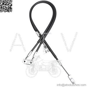 Brake Cable Set Passenger and Driver Side Fits EZGO (94+) TXT or Medalist Golf Cart Replaces 70969-G03