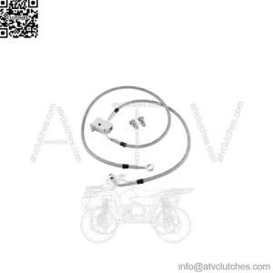 Twin Power Rear DOT Brake Line Kit For Harley
