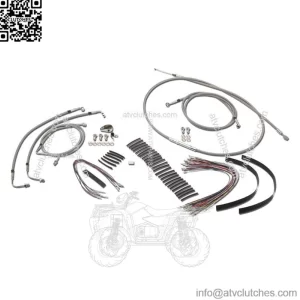 Burly Handlebar Cable Installation Kit For Harley
