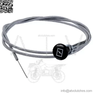 New Universal Push Pull Choke / Throttle Cable 63" Long Smooth Action