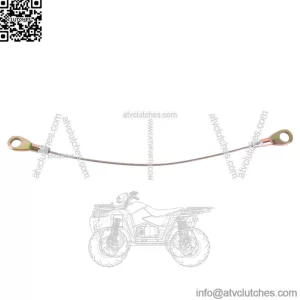 For Kawasaki Genuine Parts Tailgate Cables (1) MULE 600 610 2005-2016 600 610 (For: Kawasaki Mule 610)
