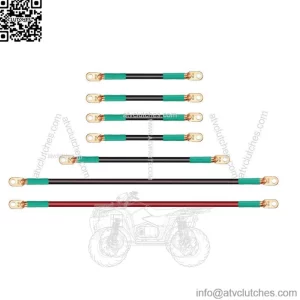 Golf Cart Battery Cable Set Fit EZGO TXT 1994-up 36V 48V 4 Gauge 7-Pack