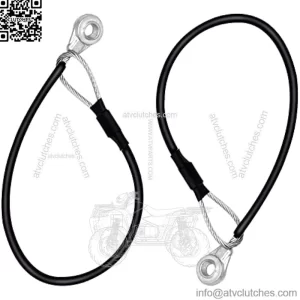 Sousery M159508 Tailgate Cable Compatible with John Deere Gators Utility Vehicle M TE TH TX XUV TH 6x4 HPX615E HPX815E XUV865R XUV825E (2pcs)