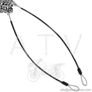 M159508 Tailgate Cables for Jo-hn De-ere Gator HPX615E HPX815E XUV625i XUV825i XUV855D XUV835E XUV855M XUV865E Utility Vehicles