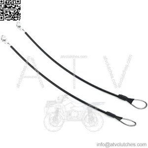 Replacement M159508 Tailgate Cable fit John Deere Gator HPX615E, HPX815E, M-Gator A1 (Military 6X4 Gator), TE Gator, TH 6x4 Gator (Diesel), TH 6x4 Gator (Gas), TX 4X2 Gator, TX 4X2 Gator (Turf).