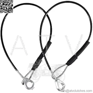 2 Pcs Tailgate Cable M159508 Compatible with John Deere Gators M TE TH TX XUV TH 6x4 TX 4X2 HPX615E HPX815E XUV865R XUV825E XUV825M XUV835E XUV835M XUV835R XUV855E XUV865E XUV865M