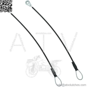 2pcs Tailgate Cable Replace M159508 Compatible with John Deere Gator Utility Vehicle M TE TH TX XUV HPX615E XUV865R XUV855M XUV835E HPX615E