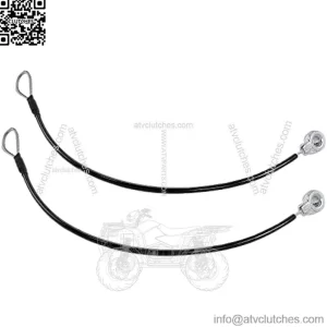 E-M159508-SET Tailgate Cable (2 Pcs) for John Deere Gator HPX615E, HPX815E, M-Gator A1 (Military 6X4 Gator), TE Gator, TH 6x4 Gator (Diesel), TH 6x4 Gator (Gas), TX 4X2 Gator,+++