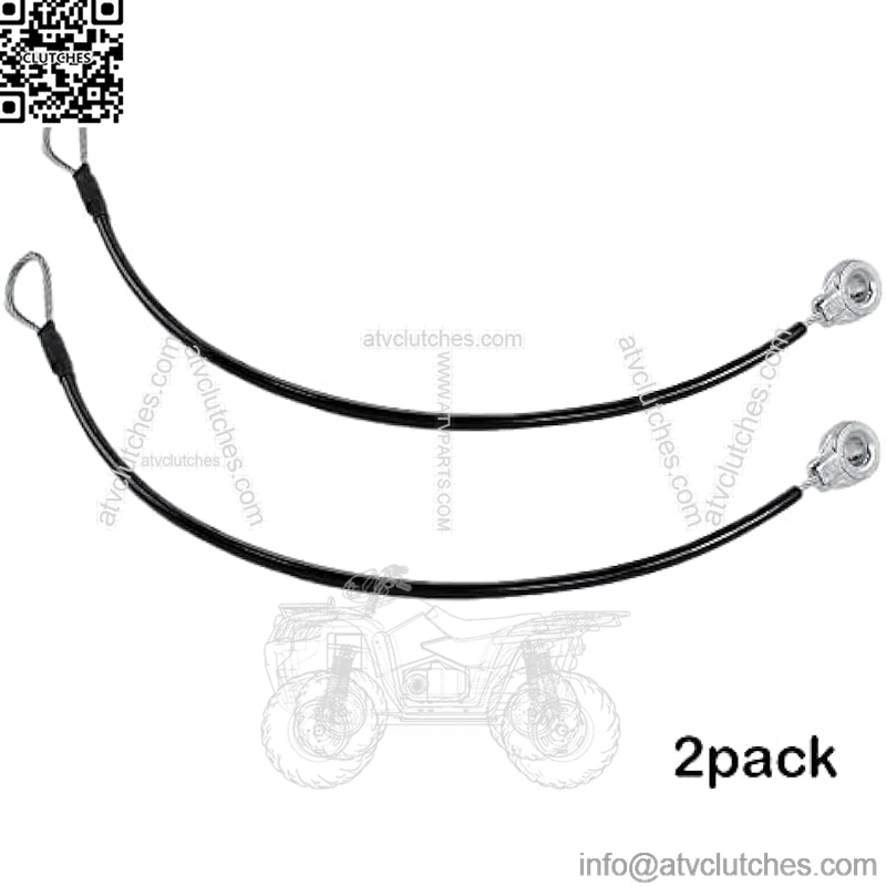 E-M159508-SET Tailgate Cable (2 Pcs) for John Deere Gator HPX615E, HPX815E, M-Gator A1 (Military 6X4 Gator), TE Gator, TH 6x4 Gator (Diesel), TH 6x4 Gator (Gas), TX 4X2 Gator,+++ - Image 2