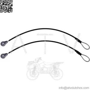 2 x Tailgate Cable M159508 Compatible for John Deere Gator XUV 625i XUV 825i HPX615E HPX815E