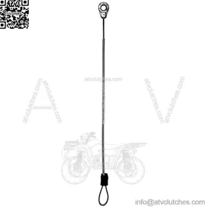 M159508 Tailgate Cable Fits John Deere Fits Gator HPX615E HPX815E XUV835M