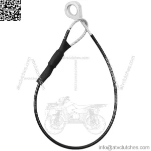 Tolxh #M159508 Tailgate Cable HPX615E, HPX815E Quality Durable New Replacement Parts For John Deere