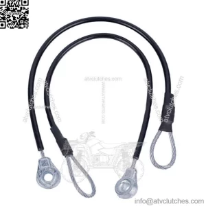 2* Tailgate Cables For John Deere Gators 6x4 HPX615E HPX815E XUV865R #M159508
