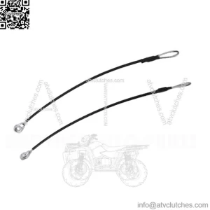 2PCS E-M159508SET Tailgate Cable for John Deere Gator HPX615E, HPX815E